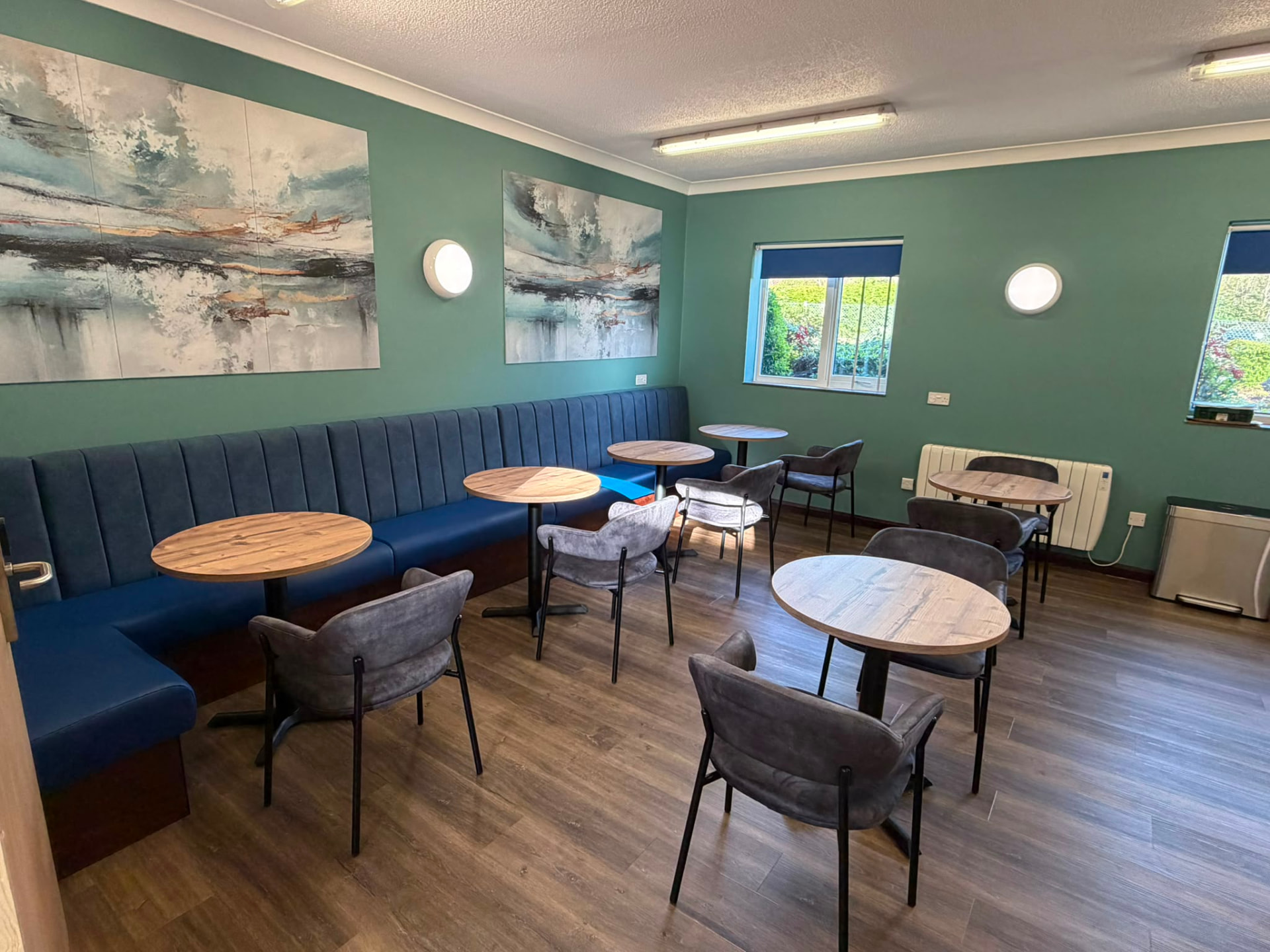 Taverham Social Club project by Red Kite Furniture, Taverham Social Club Banquette Seating and Tables 01