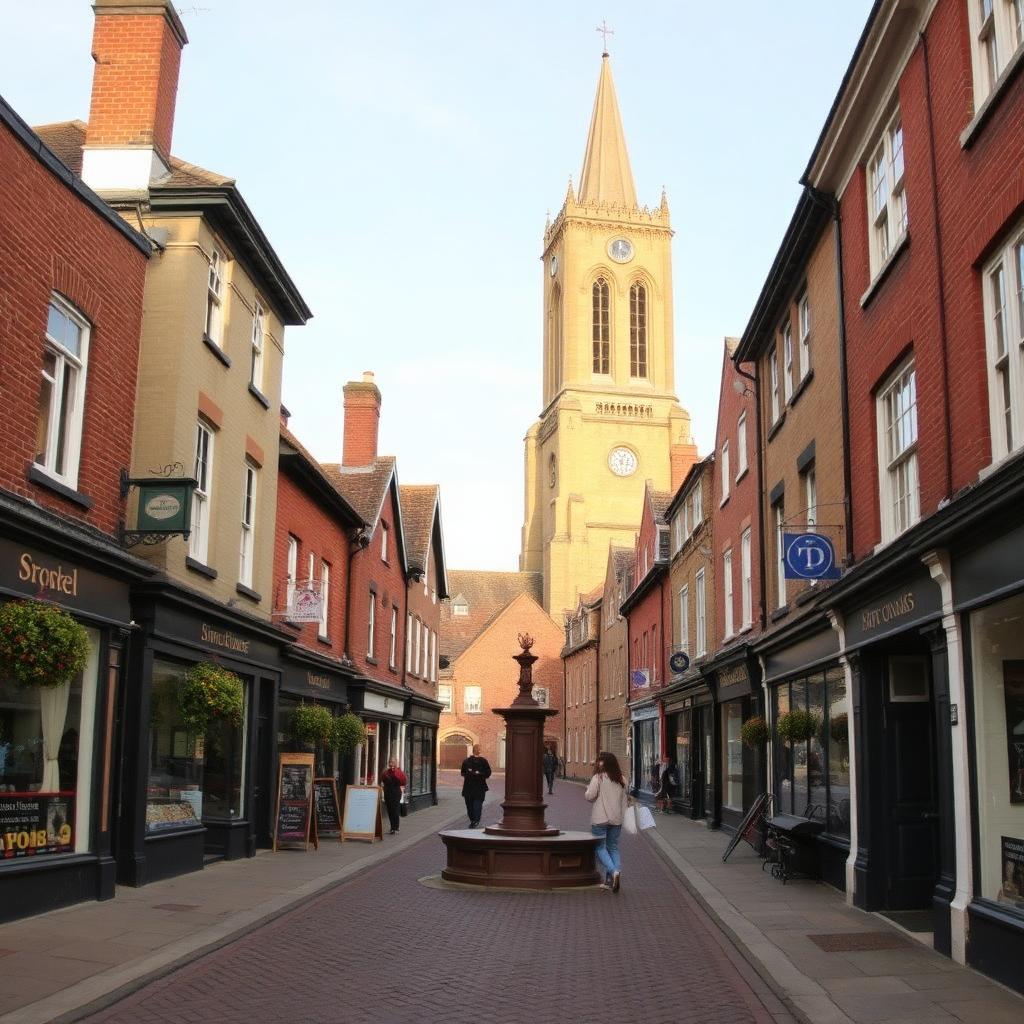 North Walsham, Norfolk, city landmark served by Red Kite Furniture